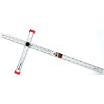 Reguliuojama T formos liniuotė 120 cm / 35 cm, KAPRO