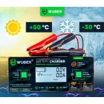 Mikroprocesorinis akumuliatorių įkroviklis 6/8/12/14/16/24V 10A WUBER W30562 - Image 9