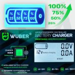Mikroprocesorinis akumuliatorių įkroviklis 6/8/12/14/16/24V 10A WUBER W30562 - Image 11