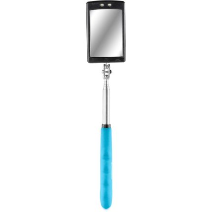 Apžiūros veidrodėlis su apšvietimu