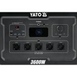 Nešiojama maitinimo stotis | 3600W | 3072WH YATO YT-83096 - Image 5