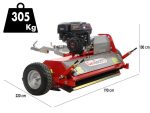 Prikabinamas žolės smulkintuvas - mulčeris GeoTech Pro GTRB120 - Image 2