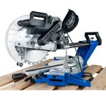 Scheppach HM 140L Skersinio pjovimo staklės + papildomas diskas 305mm, 2000W - Image 2