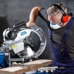 Scheppach HM 140L Skersinio pjovimo staklės + papildomas diskas 305mm, 2000W - Image 5