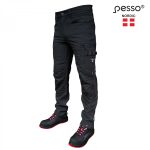 Darbo kelnės STRETCH Mercury, juodos C52