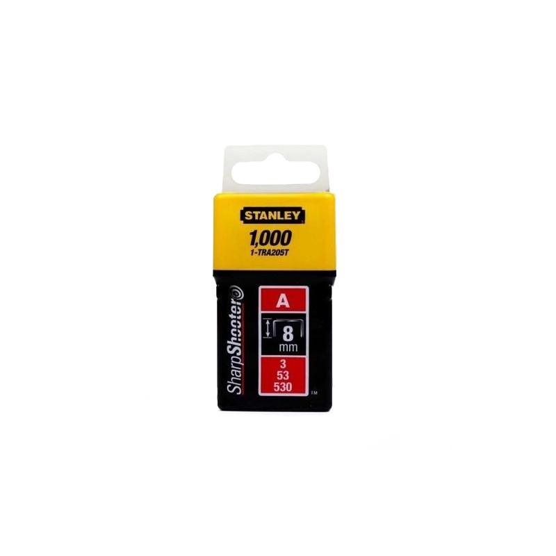 62-TRA202T-53-A-tipo-kabes-„STANLEY-1000-vnt 4 mm 53 A tipo kabės „STANLEY" 1000 vnt. 4 mm - Image 1