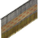 Šaudomos rievėtos vinys 2,87x65, Be padengimo, 34°, GE, SENCO, 2000vnt. (vidaus darbams)