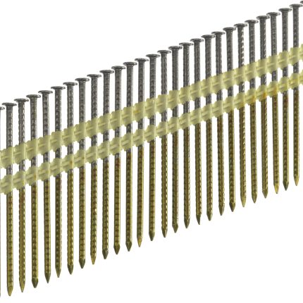 Šaudomos dantytos vinys 3,1x90, Be padengimo, 21°, HB, SENCO, 2000vnt. (vidaus darbams)