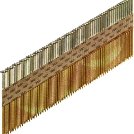 Šaudomos rievėtos vinys 3,1x90, HDG, 34°, HE, SENCO, 2000vnt. (lauko darbams)