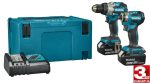 Makita DLX2527TJ (DDF489+DTD173) Akumuliatorinių įrankių komplektas LXT 2x5,0Ah