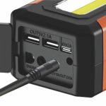 Daugiafunkcinis paleidėjas-įkroviklis su kompresoriumi ir LED 14.8V 2Ah - Image 3