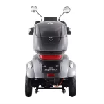 Elektrinis keturratis mopedas motoroleris QC 500W 48V 20AH - Image 4