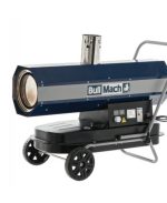 Bullmach BM-IDH 30KW Dyzelinis šildytuvas su išmetimo sistema ir termostatu.