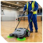 Mechaninė šlavimo mašina trinkelėms 650mm WUBER W42670 - Image 12