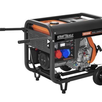 Dyzelinis trifazis elektros generatorius 6kW/7kW Kraftdele