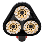 Betono šlifuoklis ir poliravimo įrenginys 3500W, Kraftdele KD5760 - Image 9