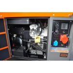 Dyzelinis trifazis elektros generatorius 14kW/15,5kW 220V/380V Kraftdele KD153 - Image 6