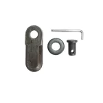 Rotacinės šienapjovės peiliukas