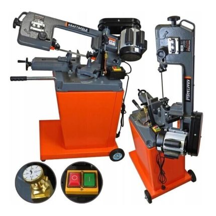 Juostinės metalo pjovimo staklės 700W Kraftdele KD1734