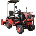 Mini traktoriukas Rider-1500 Su aktyvia freza