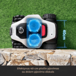 DREAME A3 AWD Pro belaidis vejos robotas A3 AWD Pro 2500 - Image 11