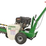 GreenBay DIG LE-600 - Benzininė tranšėjų kasimo mašina - Loncin G420F