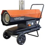 Netiesioginio degimo dyzelinis šildytuvas 30kW su kaminu KD5961