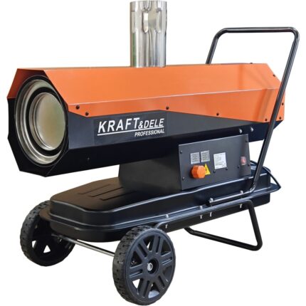 Netiesioginio degimo dyzelinis šildytuvas 30kW su kaminu KD5961