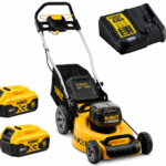 Akumuliatorinė vejapjovė Dewalt DCMW564P2-QW (komplekte 2x5Ah baterijos ir kroviklis)