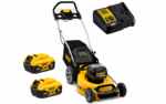 Akumuliatorinė vejapjovė Dewalt DCMW564P2-QW (komplekte 2x5Ah baterijos ir kroviklis)
