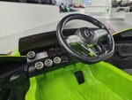 Children's car Mercedes CLA 45 green - Image 6
