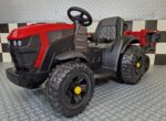 Electric children's tractor Farmer 12 volt red with RC - Image 2