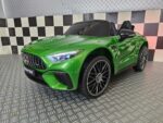 Children's car Mercedes SL63 12 volt metallic green - Image 3