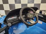 Electric children's car Mercedes SL63 12 volt metallic blue - Image 8