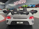 Children's car Porsche RUF 24 volt metallic silver - Image 5