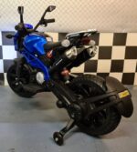 Children's motorcycle Grom Superbike 12 volt metallic blue - Image 5