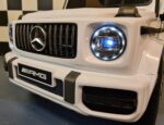 Mercedes G63 children's car 12V white with soft start 1 person - Image 7