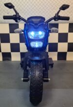 Children's motorcycle Grom Superbike 12 volt metallic blue - Image 3