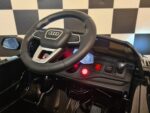 Audi Q8 electric children's car metallic black - Image 9