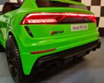 Battery Children's car Audi Q8 with RC and 12 volts 1 person green - Image 7