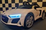 Audi R8 electric children's car 12 volts white - Image 2
