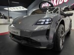 Electric children's car Porsche Taycan 1 person 12 volt grey - Image 6