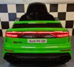 Battery Children's car Audi Q8 with RC and 12 volts 1 person green - Image 6