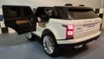 Battery Children's car Range Rover HSE Sport 2 person 12V 4 motors White - Image 5