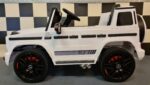 Mercedes G63 children's car 12V white with soft start 1 person - Image 4
