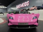 Children's car Porsche Taycan 2 persons 24 volt pink - Image 2