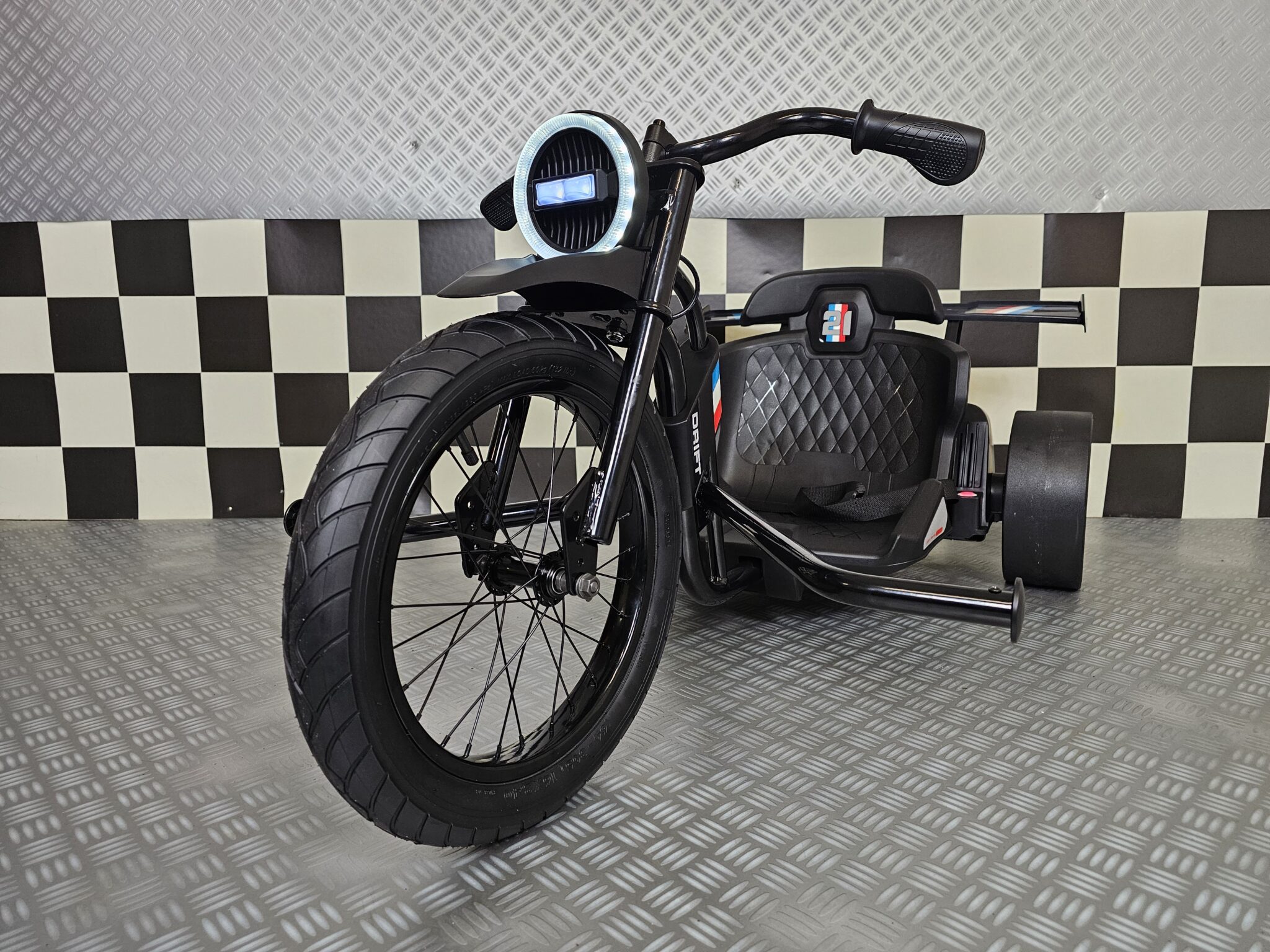 Elektrische-kinder-trike-24-volt Electric children's trike 24 volt black - Image 1