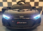 Children's car with remote control Audi R8 Spyder 12 volt 2.4G metallic black - Image 3