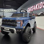 Electric children's car Ford Raptor 2-seater 24 volt blue