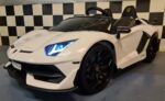 Lamborghini Aventador 2 person 24 volt with drift white - Image 2